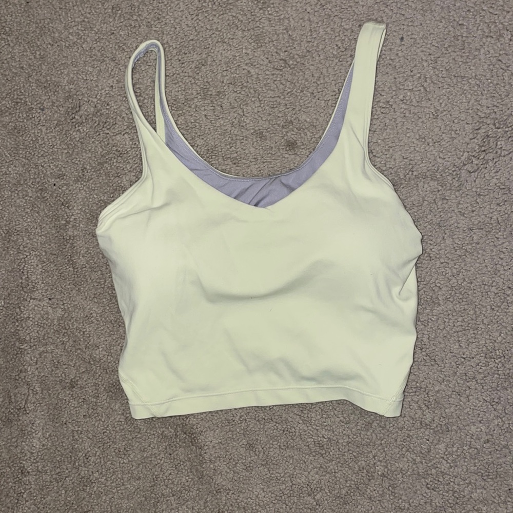 Neon yellow/green tank